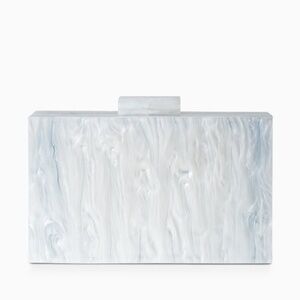 PERFECT FOR BRIDES! Closet Rehab Acrylic Party Box in White - NWT